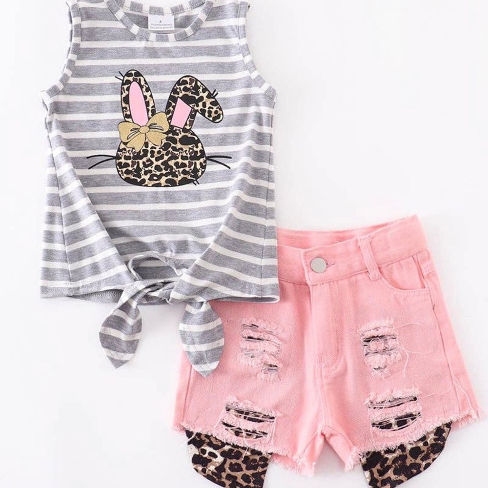 Bunny Denim Set